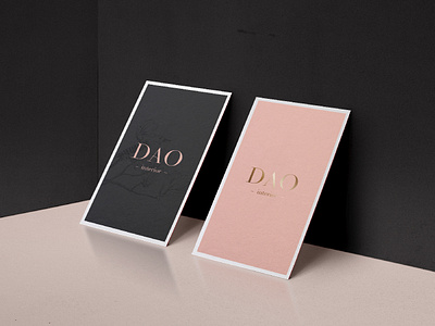 DAO Interior | branding design