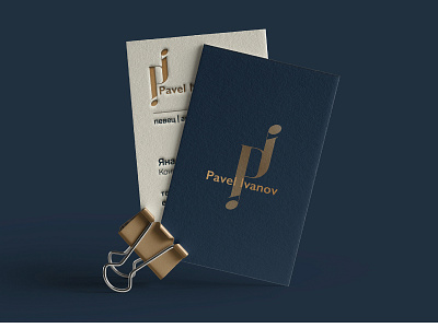 Pavel Ivanov | branding design art branding card card design design identity logo typography