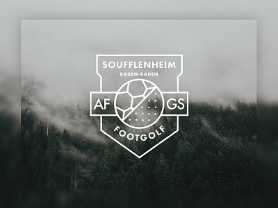Logo Footgolf concept