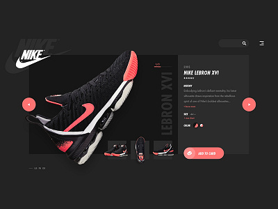 Sneakers Shop Website (2/2)