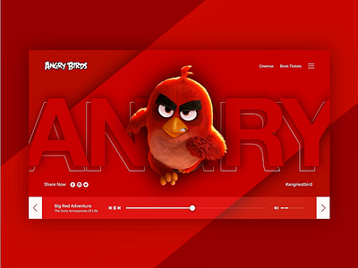 Daily UI – Angry Birds angry birds creative dailyui uidesign webdesign