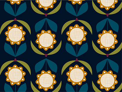 Jewel Floral Pattern