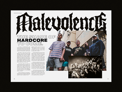 Malevolence - Editorial Spread