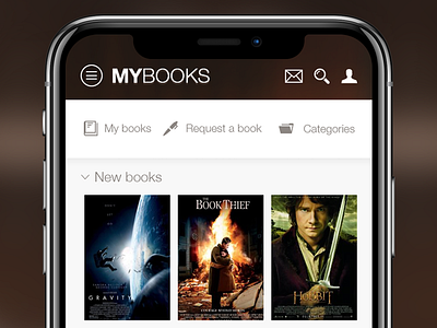 My Books - Hybrid App app books hybrid library