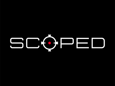 Scoped type. brand clean design esports fortnite fortnite logo gaming graphic design keyboard logo logos mouse ps4 ps5 scoped tfue xbox