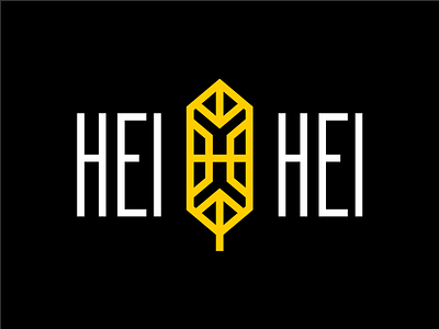 Hei Hei brand branding chile chilean clean creative design feather gaming graphic design logo logos white