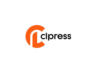 CLpress brand branding clean design graphic design journalism journalist logo logos news newspaper press tv