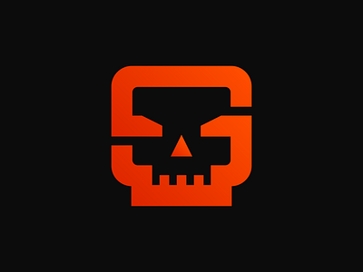 S + skull logo.