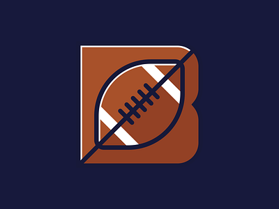 B logo alternate colors.