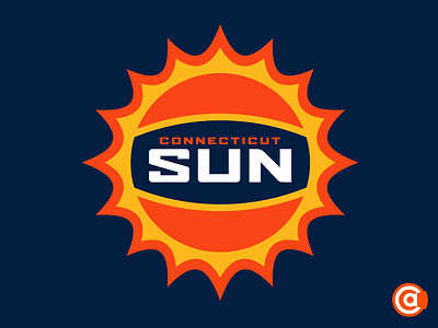 WNBA | Connecticut Sun Logo Redesign connecticut sun wnba