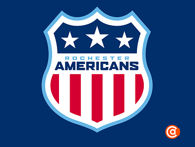 AHL | Rochester Americans Logo Redesign ahl