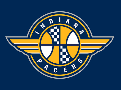 NBA | Indiana Pacers Primary Logo Redesign by Alex Clemens on Dribbble