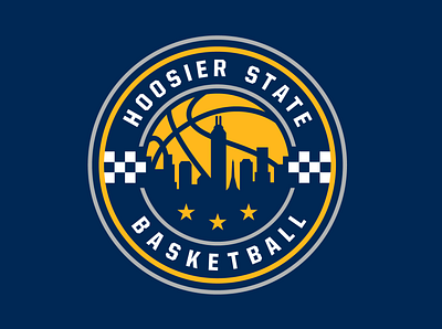 NBA | Indiana Pacers Alternate Logo indiana pacers indiana pacers redesign nba