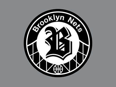 NBA | Brooklyn Nets Logo Redesign brooklyn nets brooklyn nets logo rebrand brooklyn nets logo redesign nba