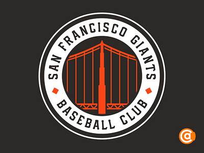 MLB | San Francisco Giants Alternate Logo Redesign mlb san francisco giants sf giants