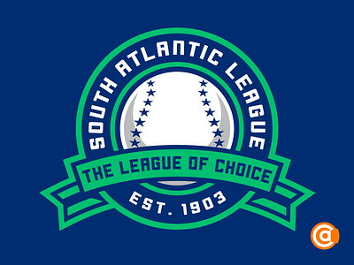 MiLB | South Atlantic League Logo Redesign milb south atlantic league logo