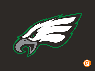 NFL | Philadelphia Eagles Primary Logo Modernization nfl philadelphia eagles primary logo