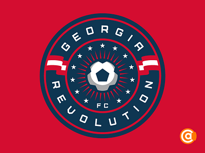 Georgia Revolution Fc Redesign Designs Themes Templates And Downloadable Graphic Elements On Dribbble