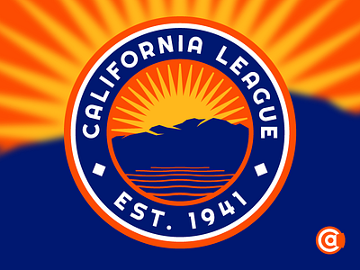 MiLB | California League Logo Redesign california league logo milb