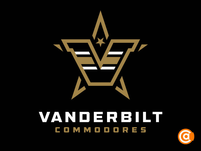 NCAA | Vanderbilt Commodores Primary Logo Rebrand logo primary commodore vanderbilt