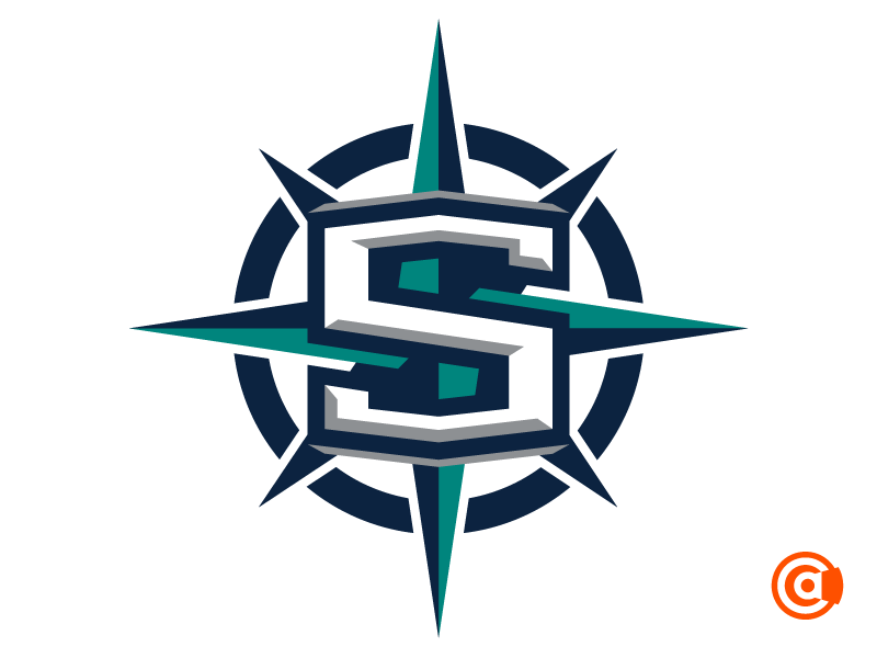 Seattle Mariners Logo  Seattle mariners logo, Seattle mariners