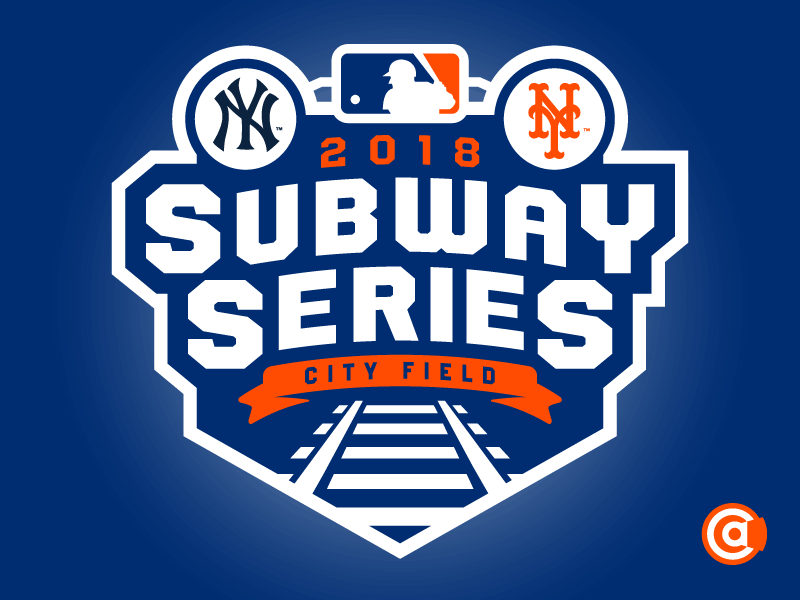 MLB | ‘Subway Series' Logo Concept mlb subway series subway series logo