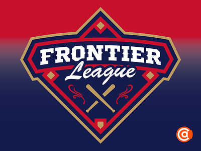 Independent Baseball | Frontier League Logo Rebrand frontier league logo