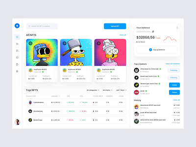 NFT Marketplace animation bitcoin coin crypto crypto wallet cryptocurrency exchange nft trade trend ui ux