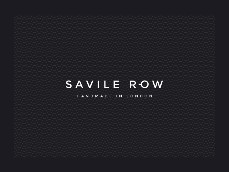 Savile Row Eyewear branding eyewear handmade identity logotype london minimalistic savile row simple