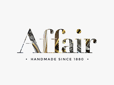 Affair affair branding ljubljana logo logotype minimalistic serif slovenia typography