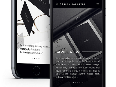 Mobile view branding mobile project responsive typography ui ux website