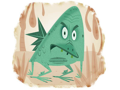 Creature humorous illustration