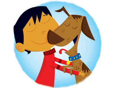 Dog animals childrensbook dogs illustration illustrator photoshop