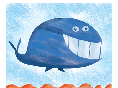 Whale animal animals cartoon childrens book photoshop whale