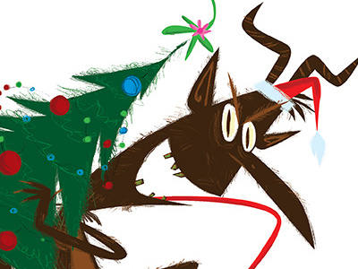 Krampus2 christmas holidays illustration illustrator krampus photoshop
