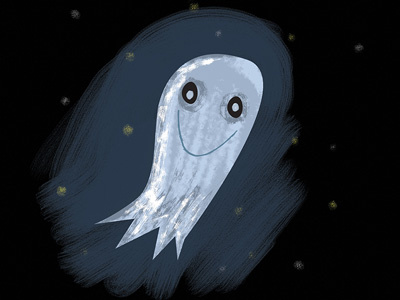 Ghost Night children illustration ghost illustration illustrator photoshop