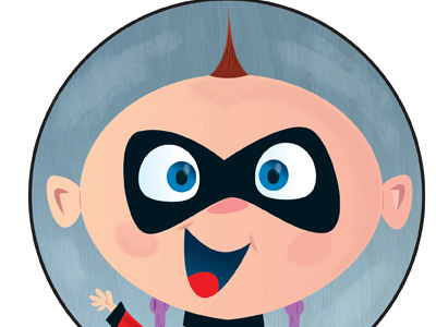 Jack Jack baby illustration photoshop vector