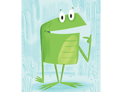 Frog childrensbook frog illustration illustrator kidlitbook photoshop