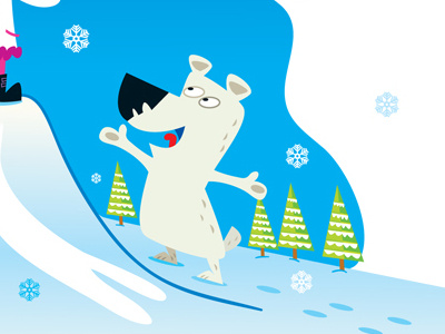 Cover animals cartoon humor illustration illustrator polar bear vector