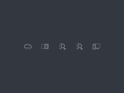 Pixel Perfect crysp glyph icon set icons pixel perfect