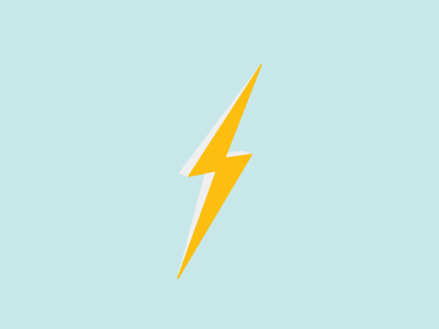 Lightning Bolt icon icon a day icon illustration iconography infographic