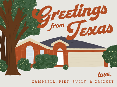 2020 Christmas Card christmas christmas card holidays lights seasons greetings texas