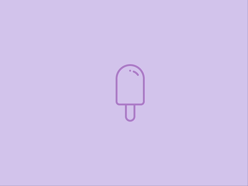 Ice Cream animation design gif illustration