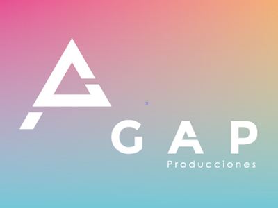 GAP Producciones Logo branding color dj gap gradient logo mexico music