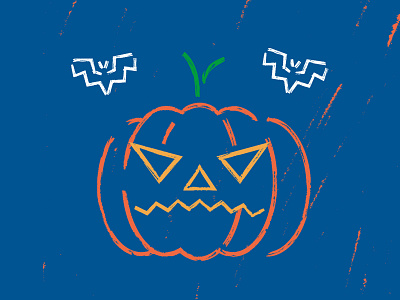 Halloween bat brush drawing halloween icon illustration illustration design instagram content line outline photoshop pumpkin scary social media social media content