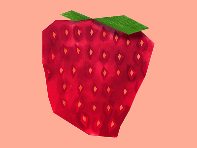 Strawberry fields forever bag eco food fruit illustrations package strawberry supermarket website