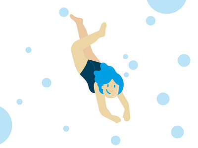 Water Characters: swimmer