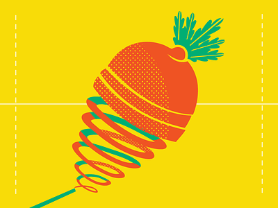 Healthy food + sport cartaz dots double dynamic food illustration popart poster school spain sport yellow