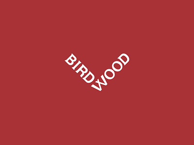 Birdwood animal logo birds decoration eco identity design just type logo loop nature objects product design wood
