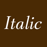 Italic fonts